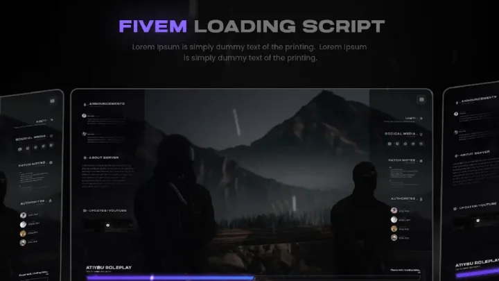 Advanced Loading Screen [ESX,QB]