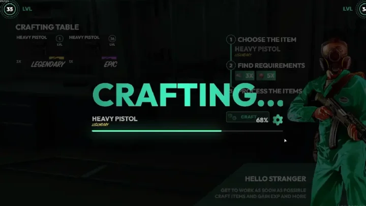 Crafting Script With Level System [ESx,QB]