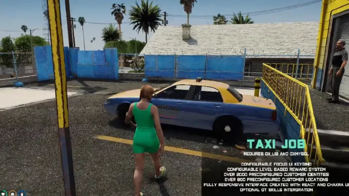 Taxi Job V2 [ESX,QB]