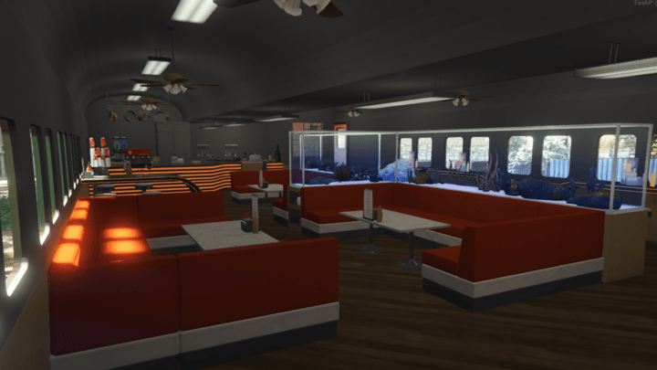 Trains Dinner MLO FiveM