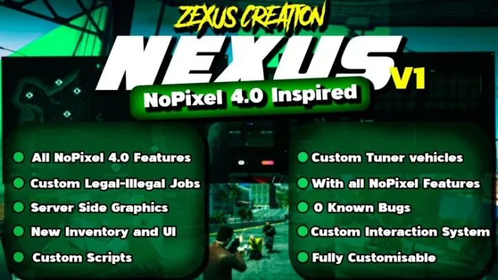 Fivem NoPixel 4.0 Inspired Server