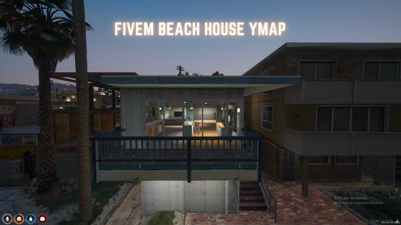 fivem beach house ymap