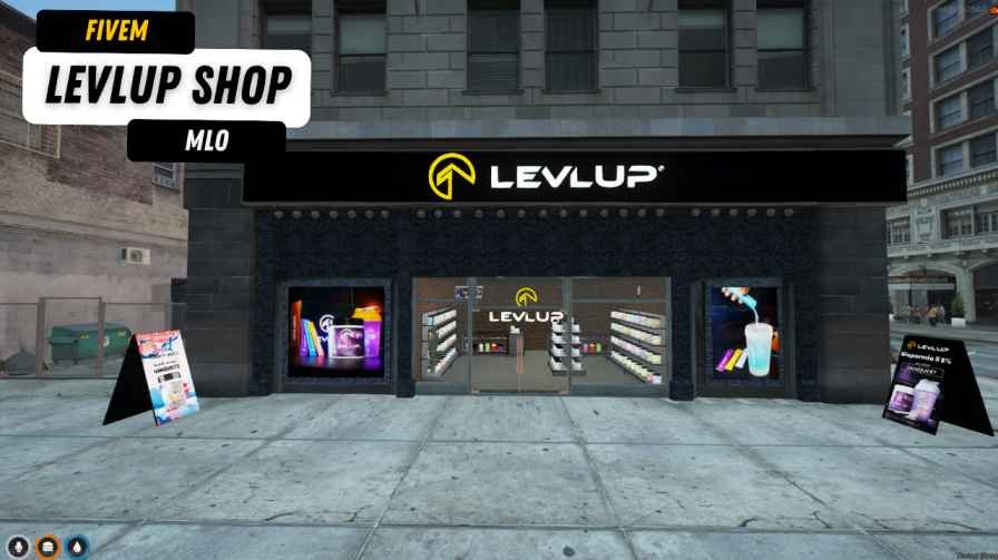 fivem levlup shop mlo