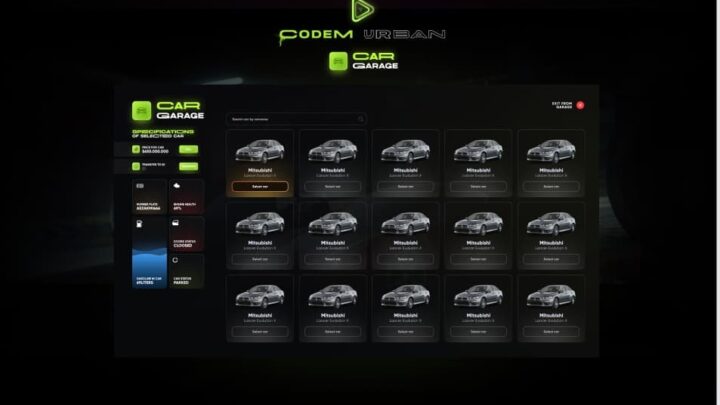 CodeM Garage [ESX - QB]