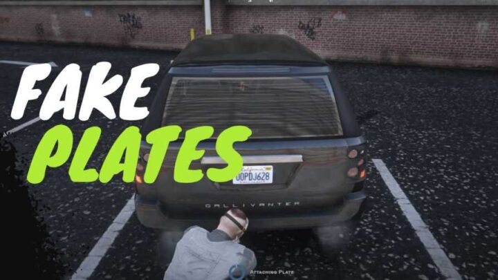 fivem license plate changer