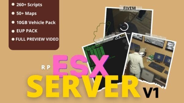 fivem esx rp server