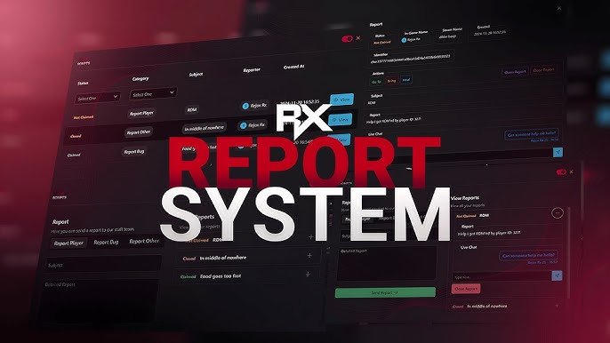 qbcore report system | report system