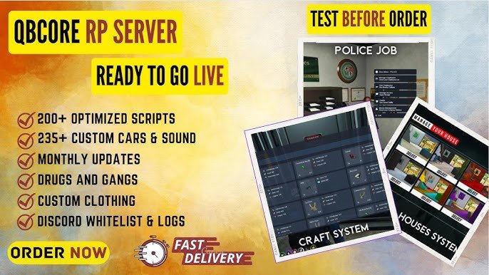 Nopixel 3.5 inspired fivem server with qbcore framework