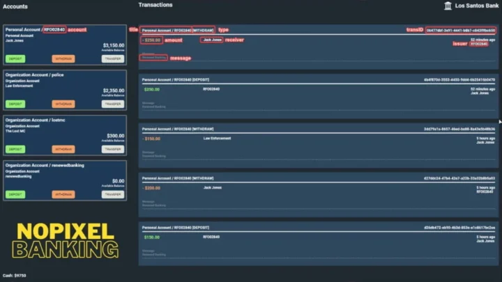 nopixel banking Renewed